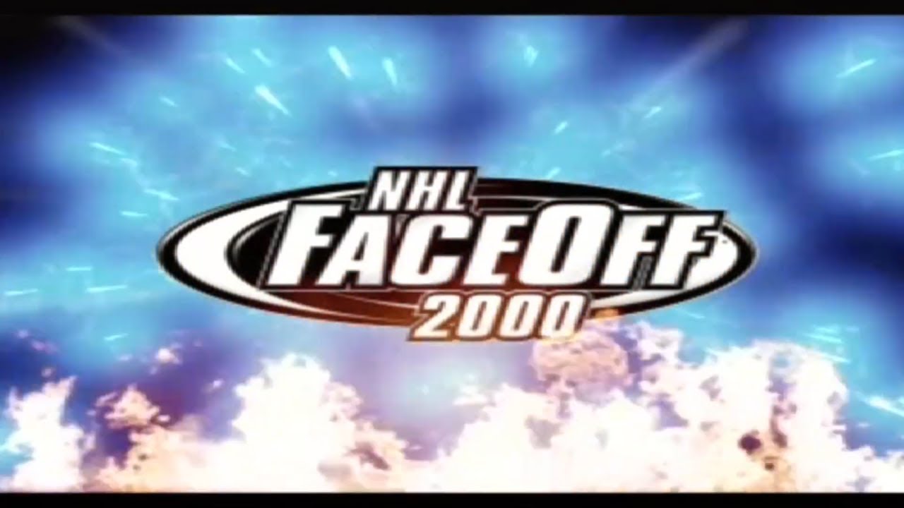 NHL FACEOFF 2000 PS1 PSX INTRO + GAMEPLAY