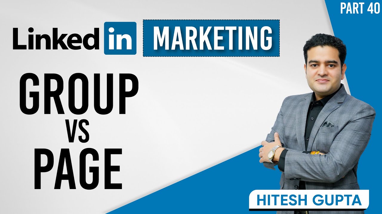 Difference Between LinkedIn Page and Group | LinkedIn Company Page vs LinkedIn Group #linkedintips