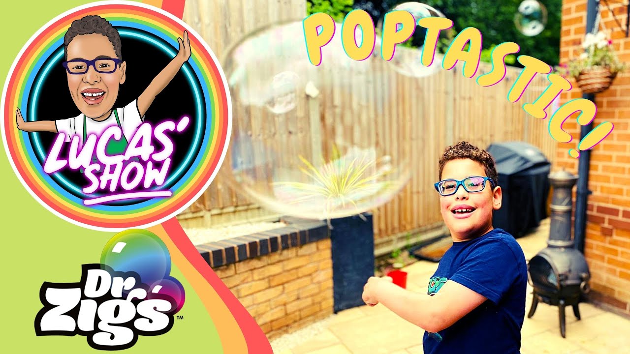 Dr Zigs Giant Bubbles - Dr Zigs Sensory Kit - Lucas' Show
