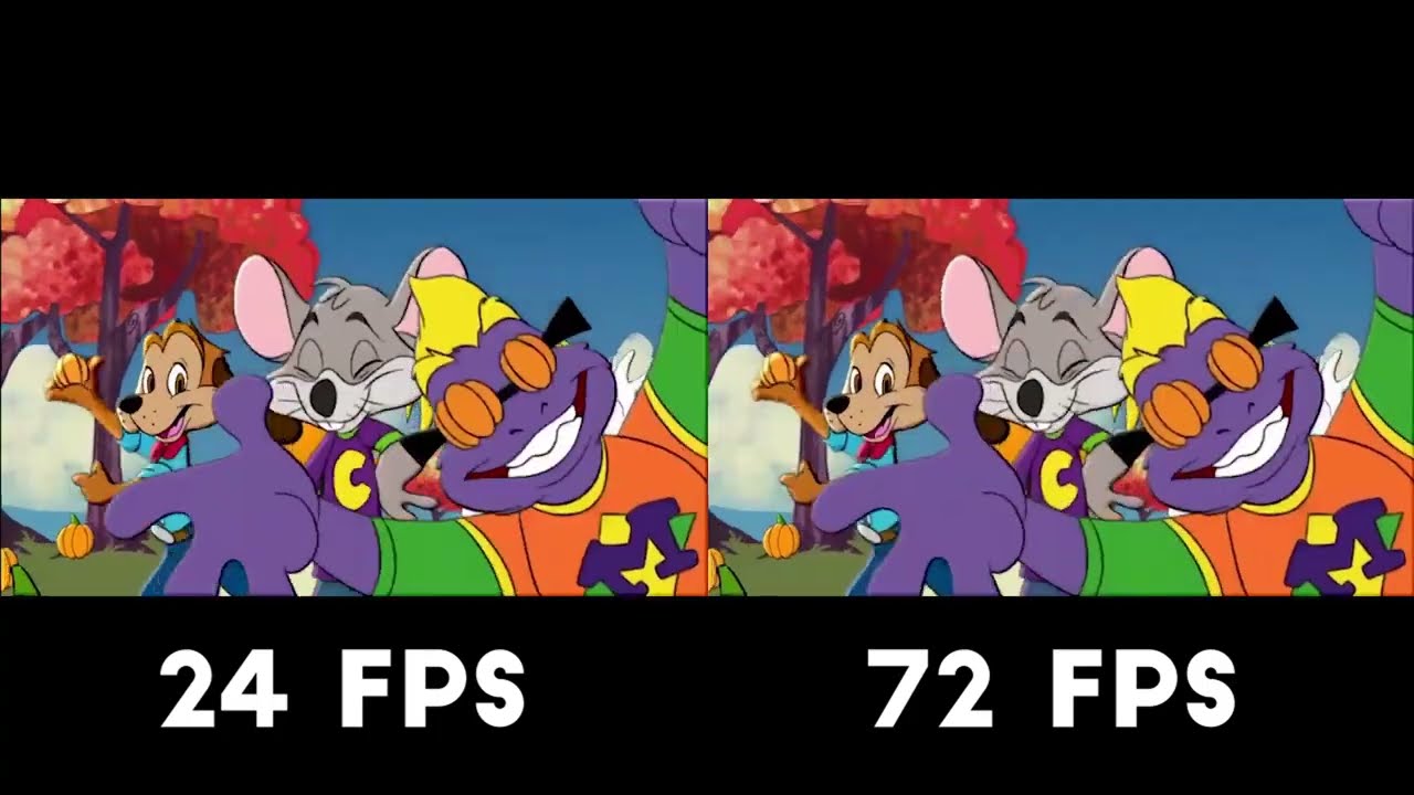 Pumpkins In My Pockets - Upscaled Comparison