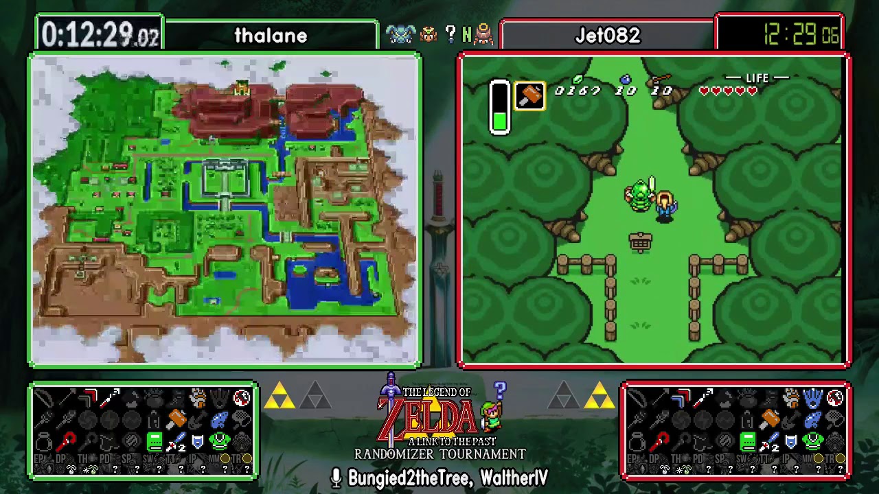 thalane vs Jet082. Top [8] Game [3] ALTTPR Fall Tournament 2018