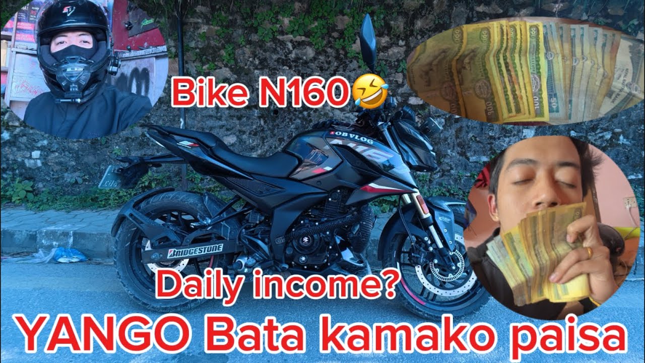 Yango ma kamako paisa le Arko Naya bike 🤣daily income Yango #yango
