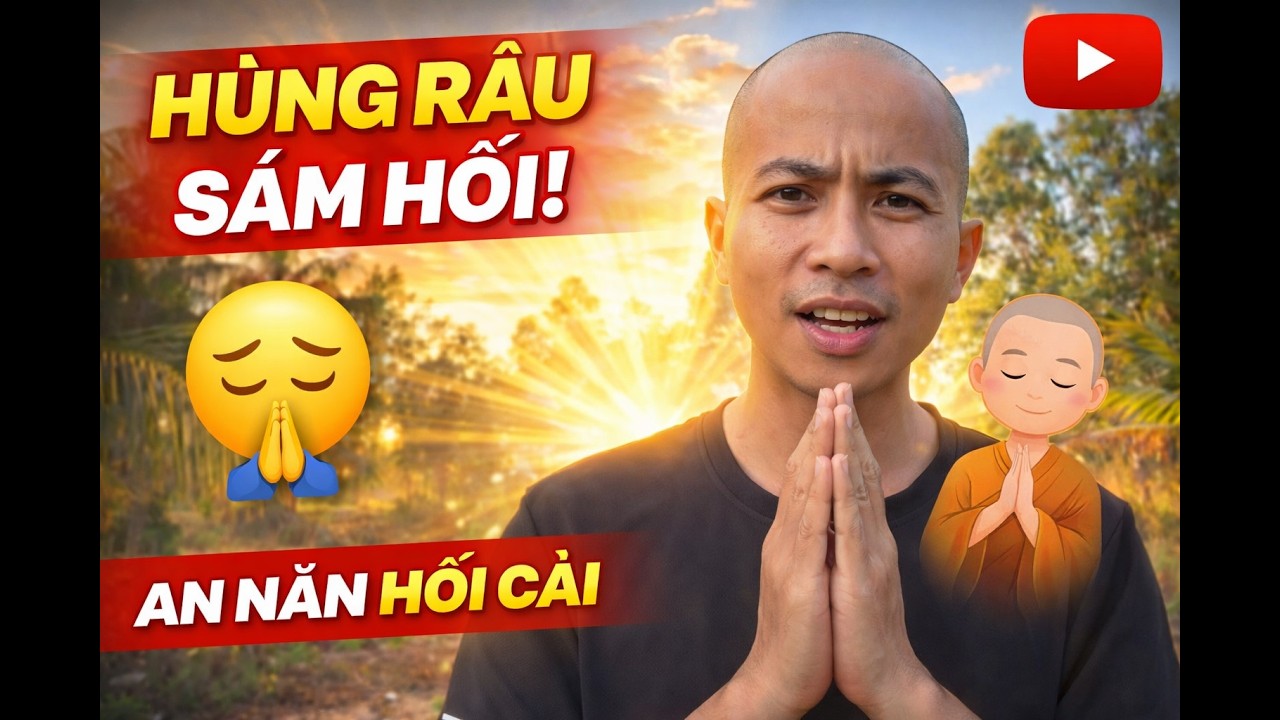 Hùng Râu sám hối Cộng Đồng Mạng | Thi Học Phật