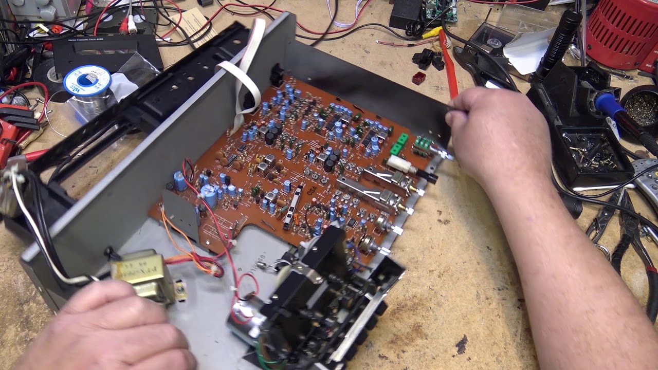 NAD 6155 Full Belt Replacement Procedure