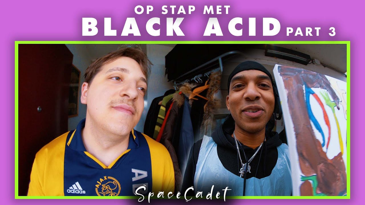Dronken vingerverven met Black Acid - ''shoutout Lil Kleine''