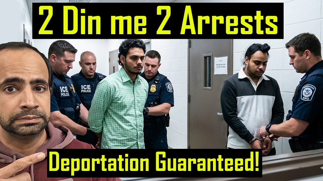 ICE Deporting 2 Indians from America | Kisi bhi Din Deport hone ka Khatra