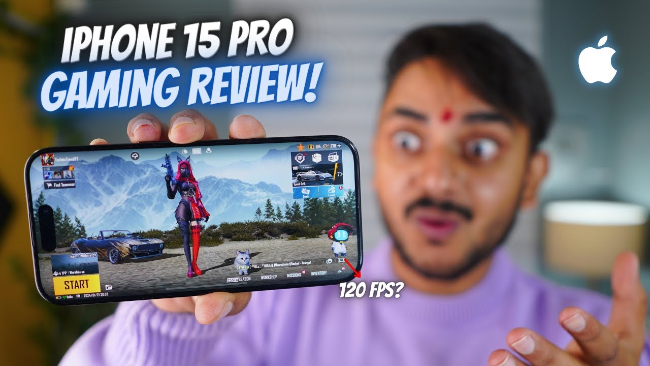iPhone 15 Pro Gaming Test: Performance, Battery, Graphics and Gameplay! | 15 Pro Gaming Review