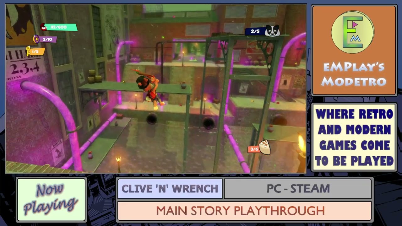 Clive 'N' Wrench - PC (Steam)  - #5 - The Great Wen - Pt. 1/3