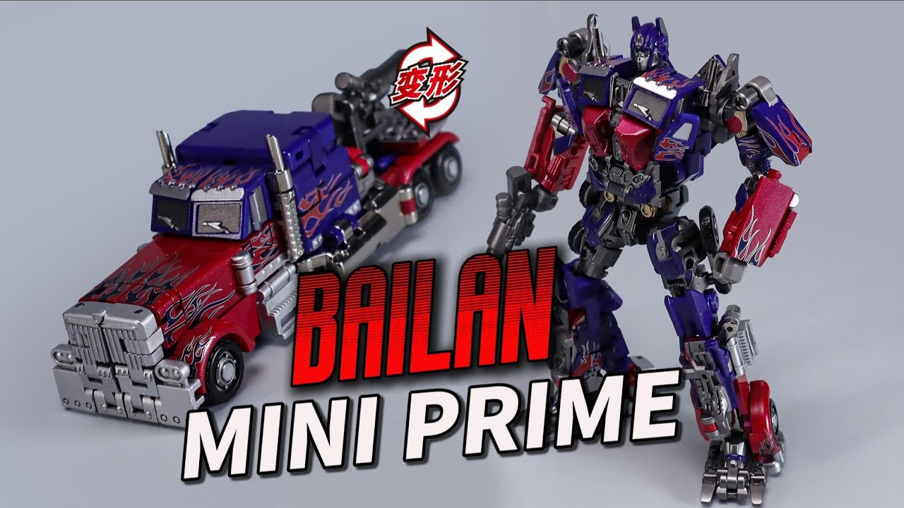 BaiLan Toys BLT01 12cm Roadmaster Movie Optimus Prime stop motion.