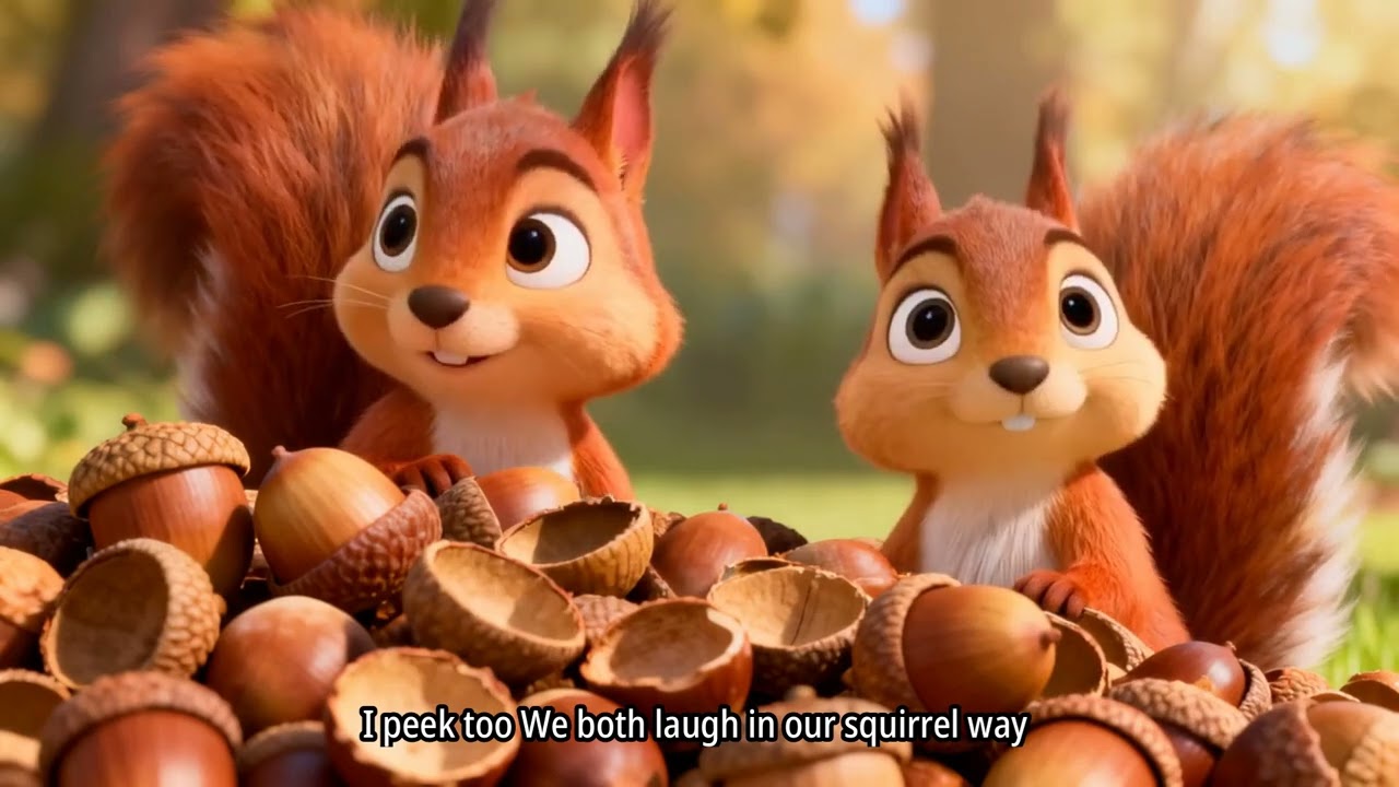The Sharing Squirrels 🐿️ Learning to Share & Count | Social Skills for Kids