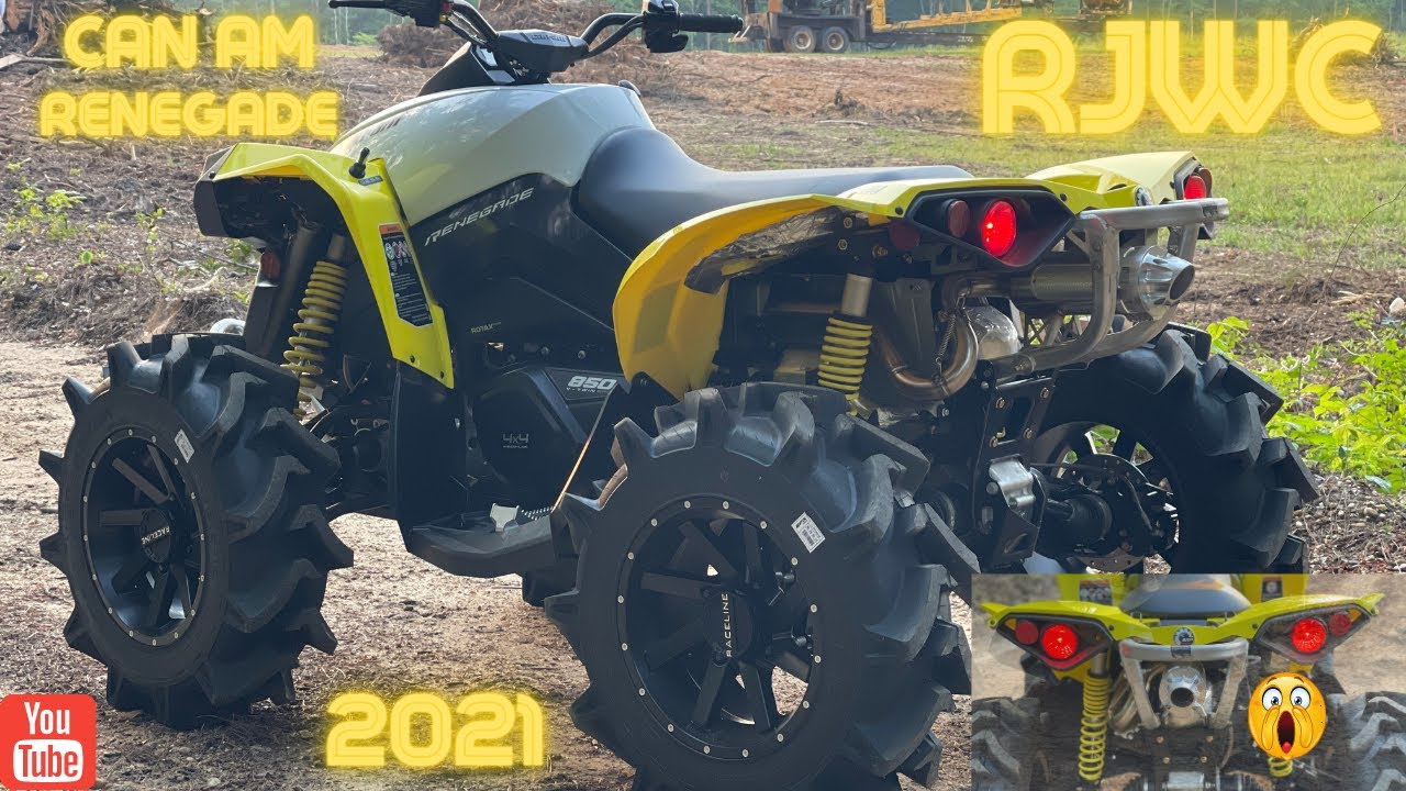 2021 CAN AM RENEGADE 850 | CBTR BUILD | MOTOHAVOK | RJWC SLIP ON EXHAUST