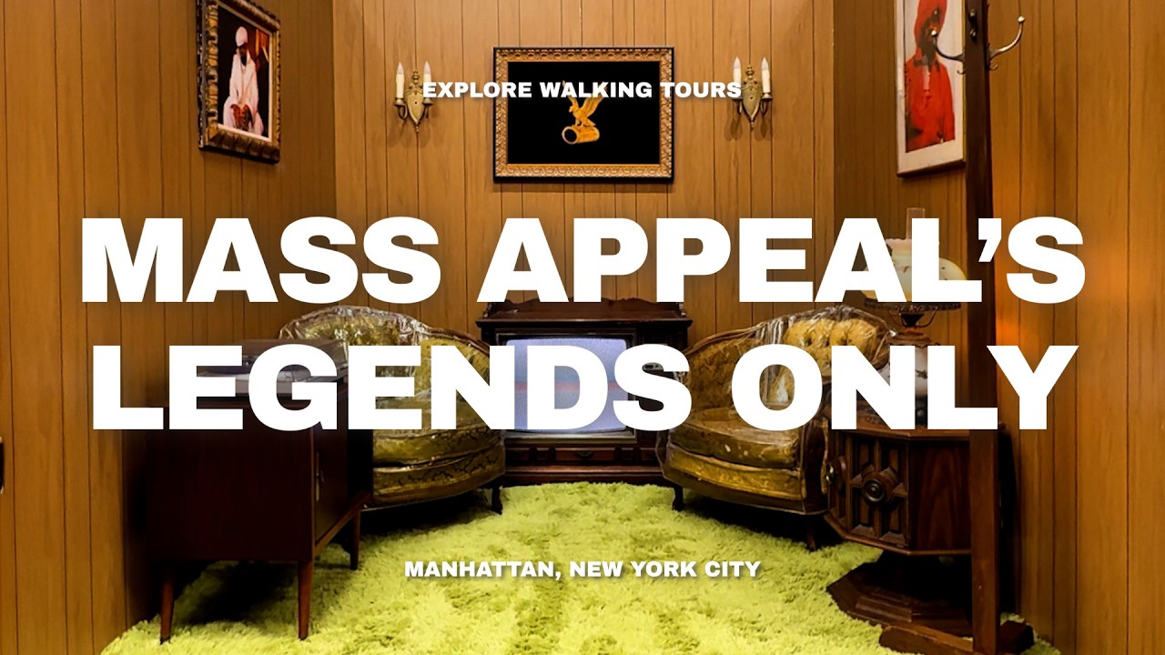 Hip-Hop Albums Come to Life at Mass Appeal's Pop Up *LEGENDS ONLY*