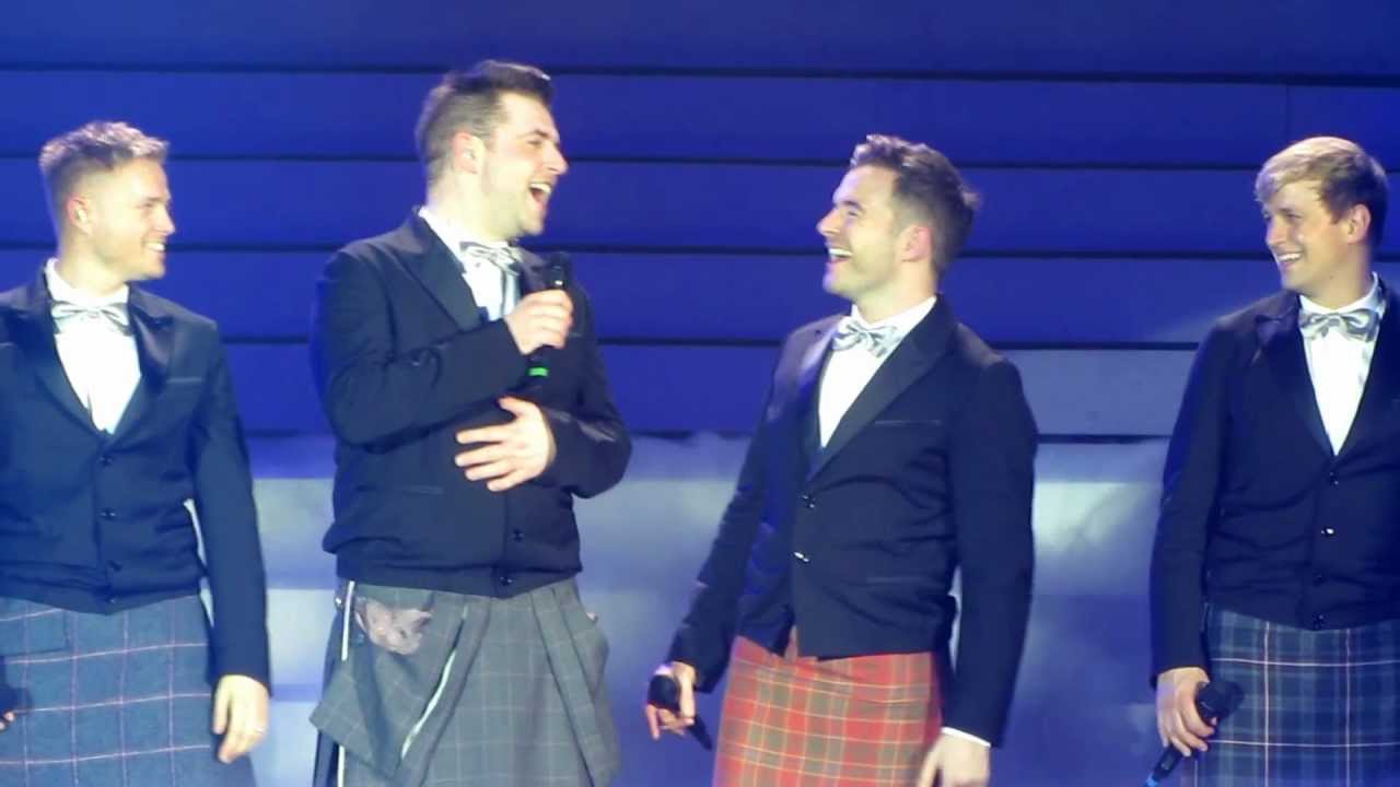 Westlife - Flying Without Wings & Waving Goodbye (SECC Glassgow 27th May 2012)