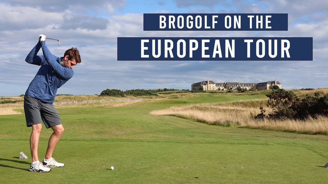 BroGolf competing at the European Tour Hero Open - Fairmont Torrance Course