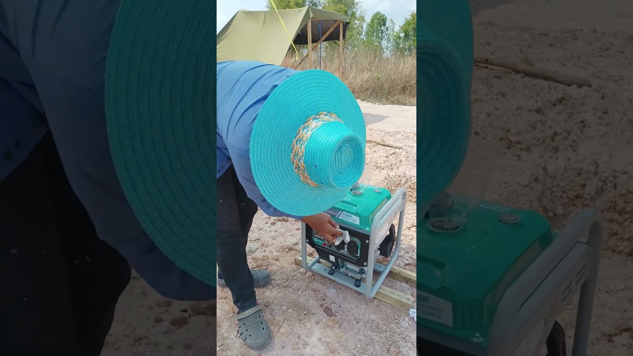 รีวิวเครื่องปั่นไฟ PO.LO 3.5 Kw ใช้งานกับไฟเบอร์ตัดเหล็กได้ไหมมากันคับ