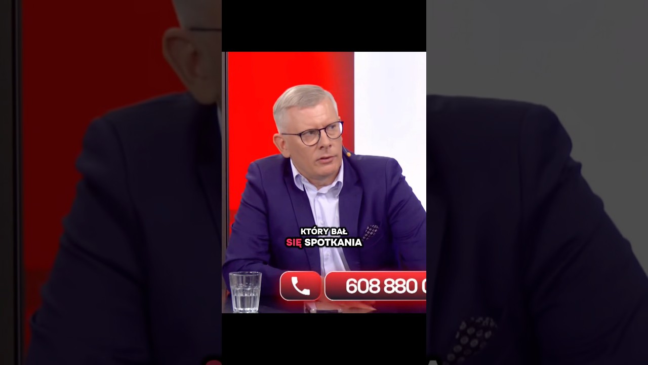 Tygrysek od Tuska bał się spotkania z Cenckiewiczem 😂