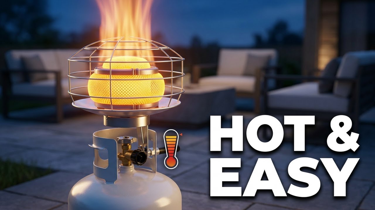Impressive & Easy to Use Propane Heater Review | link in Description👇