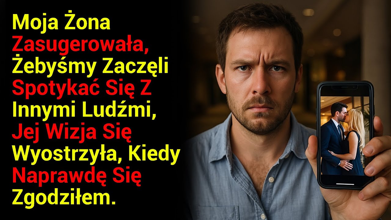 Moja Żona Zasugerowała, Żebyśmy Zaczęli Spotykać Się Z Innymi Ludźmi, Jej Wizja Się Wyostrzyła.....