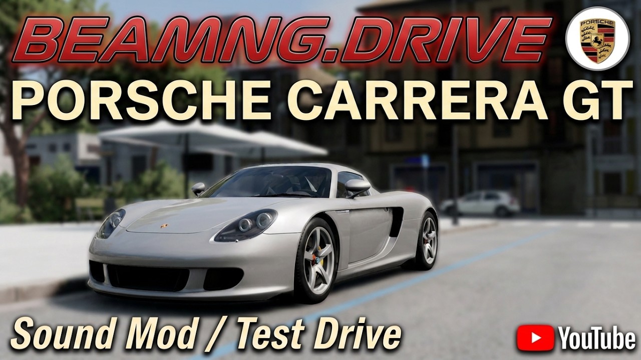 BeamNG drive  | Porsche Carrera GT