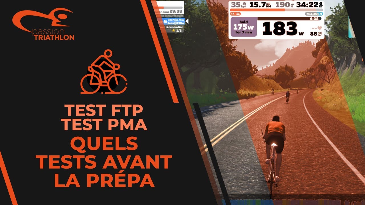 Test FTP / Test PMA  Quels tests réaliser avant la prépa ? 💪🚴