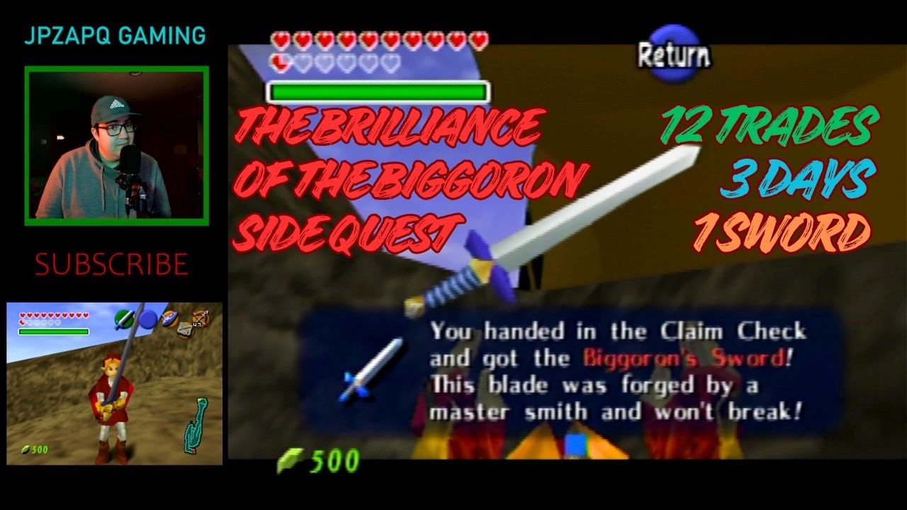The Biggoron Sword: Why Ocarina of Time’s Trading Quest is Unlike Any Other #zelda #nintendo