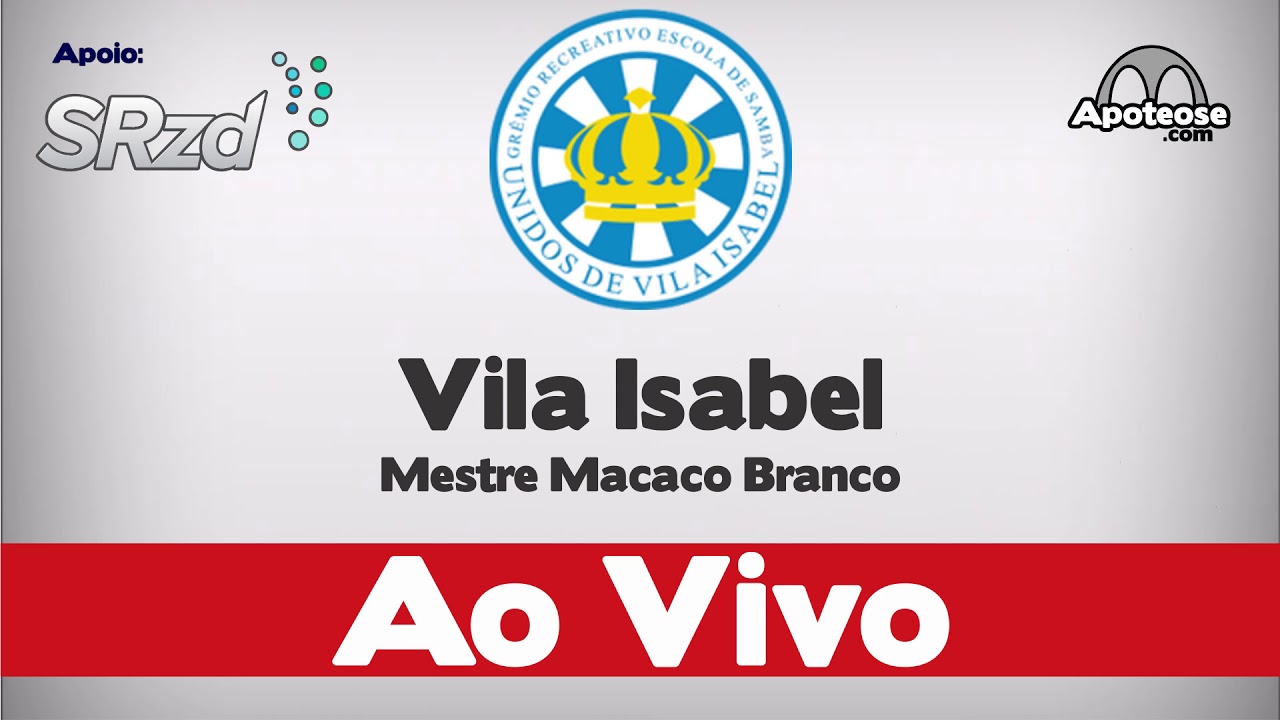 Vila Isabel 2020 - Bateria no desfile oficial - Áudio ao vivo - #desfile2020
