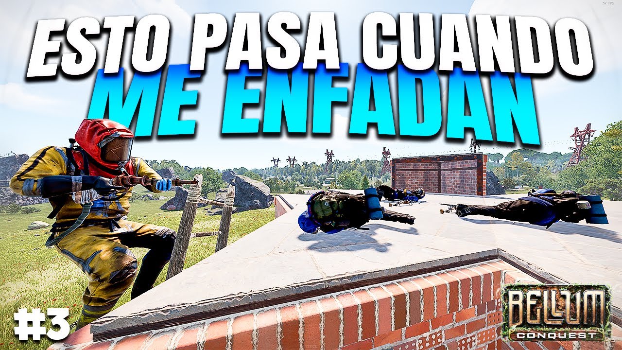 Esto Pasa Cuando me ENFADAN en RUST - Gameplay español