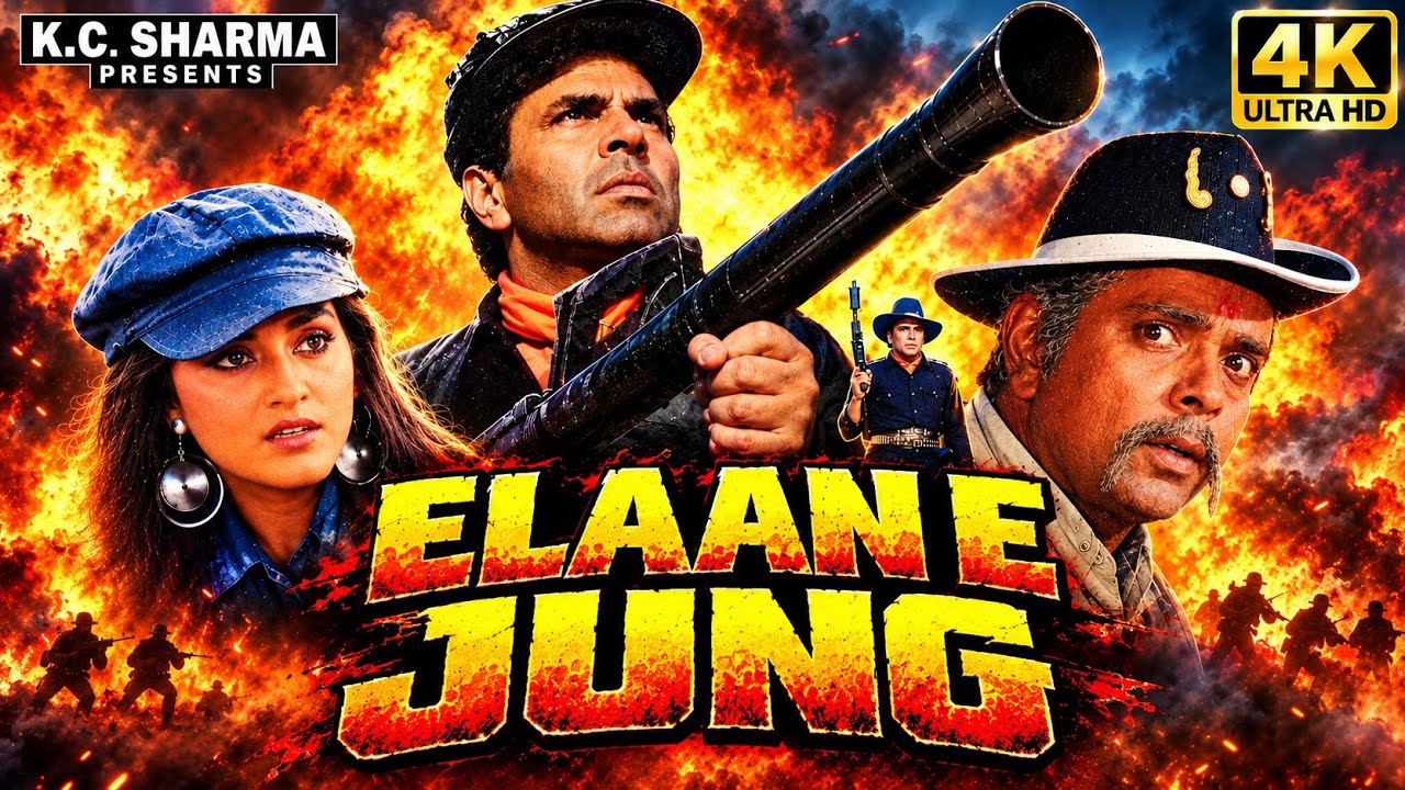 ELAAN E JUNG (1989) Full Movie HD | Dharmendra Hindi Bollywood Action Thriller Film | Jaya Prada 