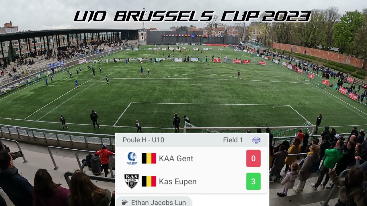 Brussels Cup 2023 | U10 | KAA Gent vs KAS Eupen | Geoffroy De Maeyer