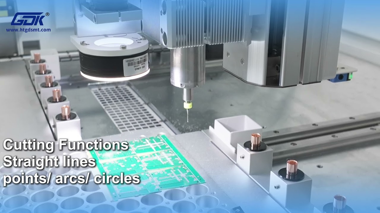 New GDK-360 Dual-Platform Full-Vision Curve Depaneling Machine