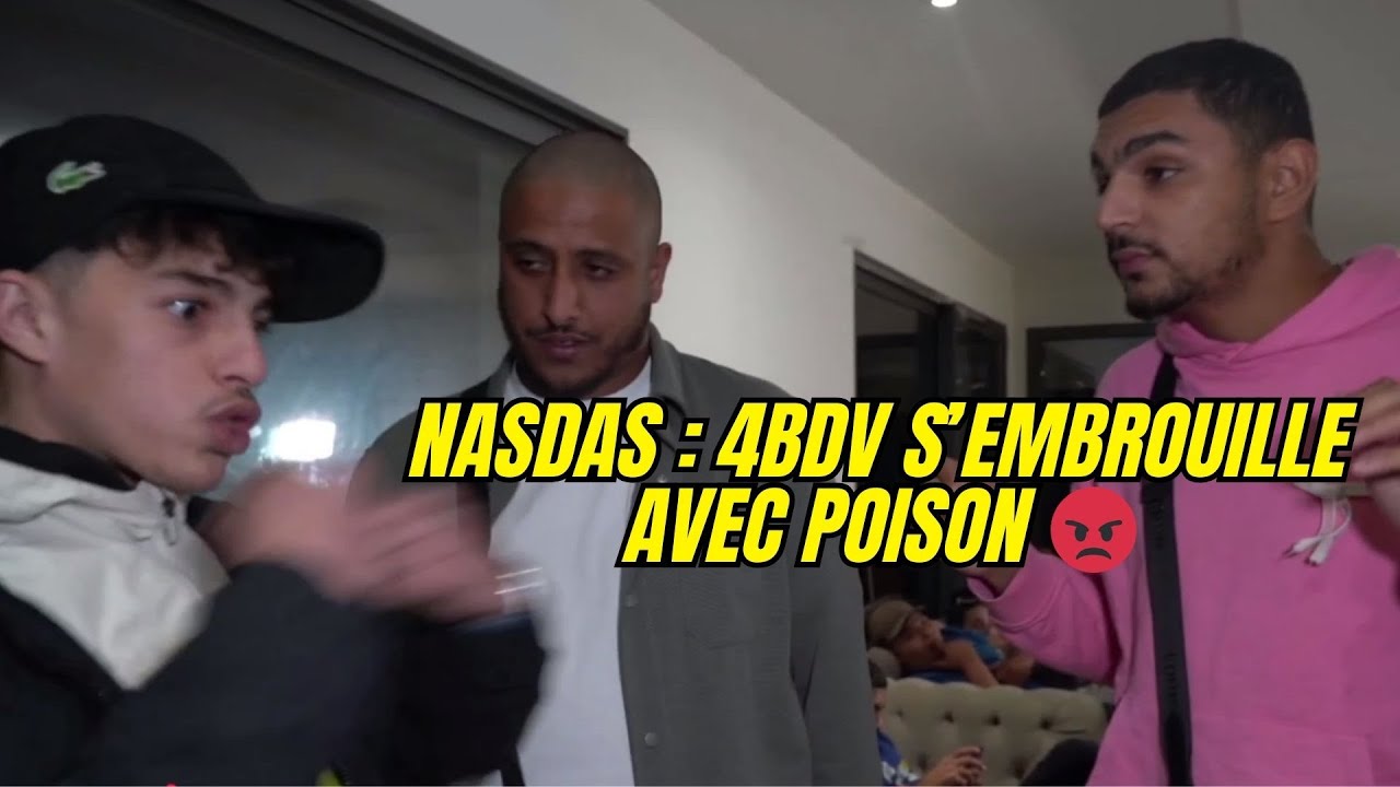 NASDAS : 4BDV S'EMBROUILLE AVEC POISON 😡 NASDAS PARLE DE LA TEAM 🤯 live twitch #nasdas #live