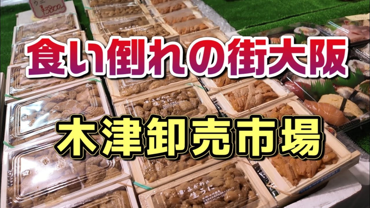 名古屋から近鉄特急ひのとりで大阪へ！ 木津卸売市場で寿司・うなぎの食べ歩き旅 食い倒れの街大阪 大阪グルメを満喫
