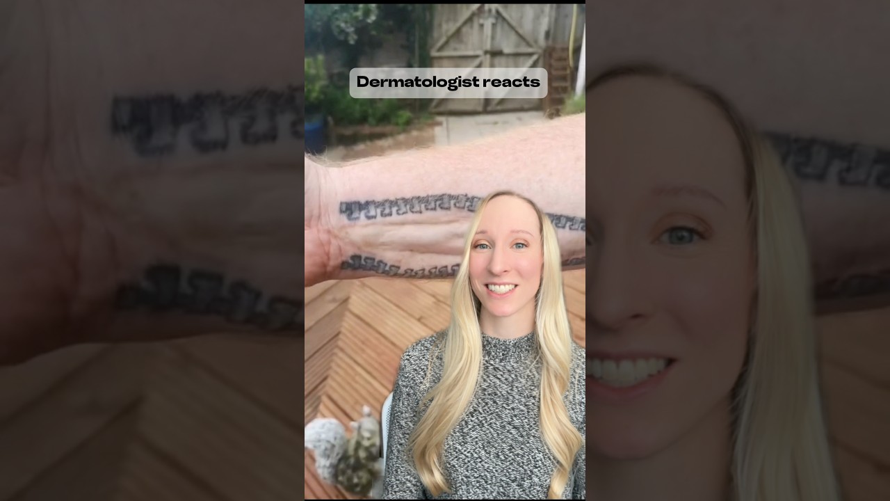 What&rsquo;s happening with this arm? #dermatology #skincare #skinsurgery #skinrepair