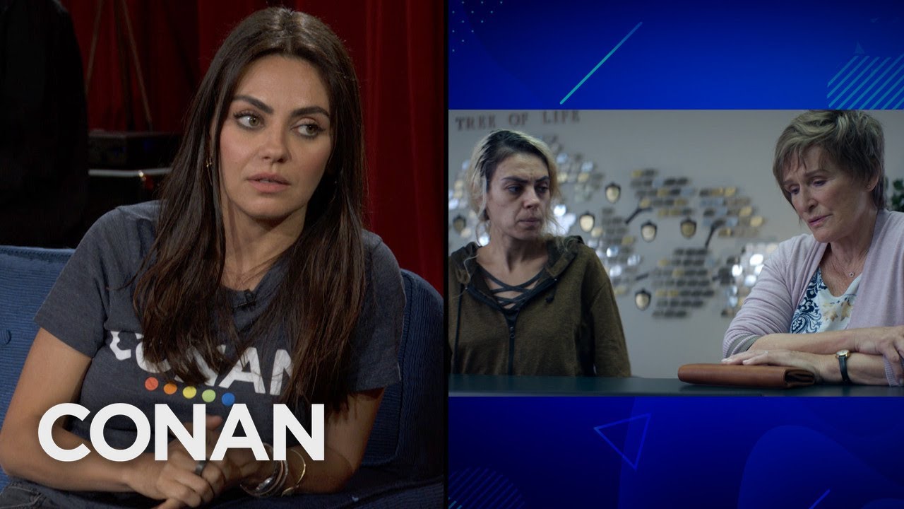 Mila Kunis On Working With Glenn Close - CONAN on TBS