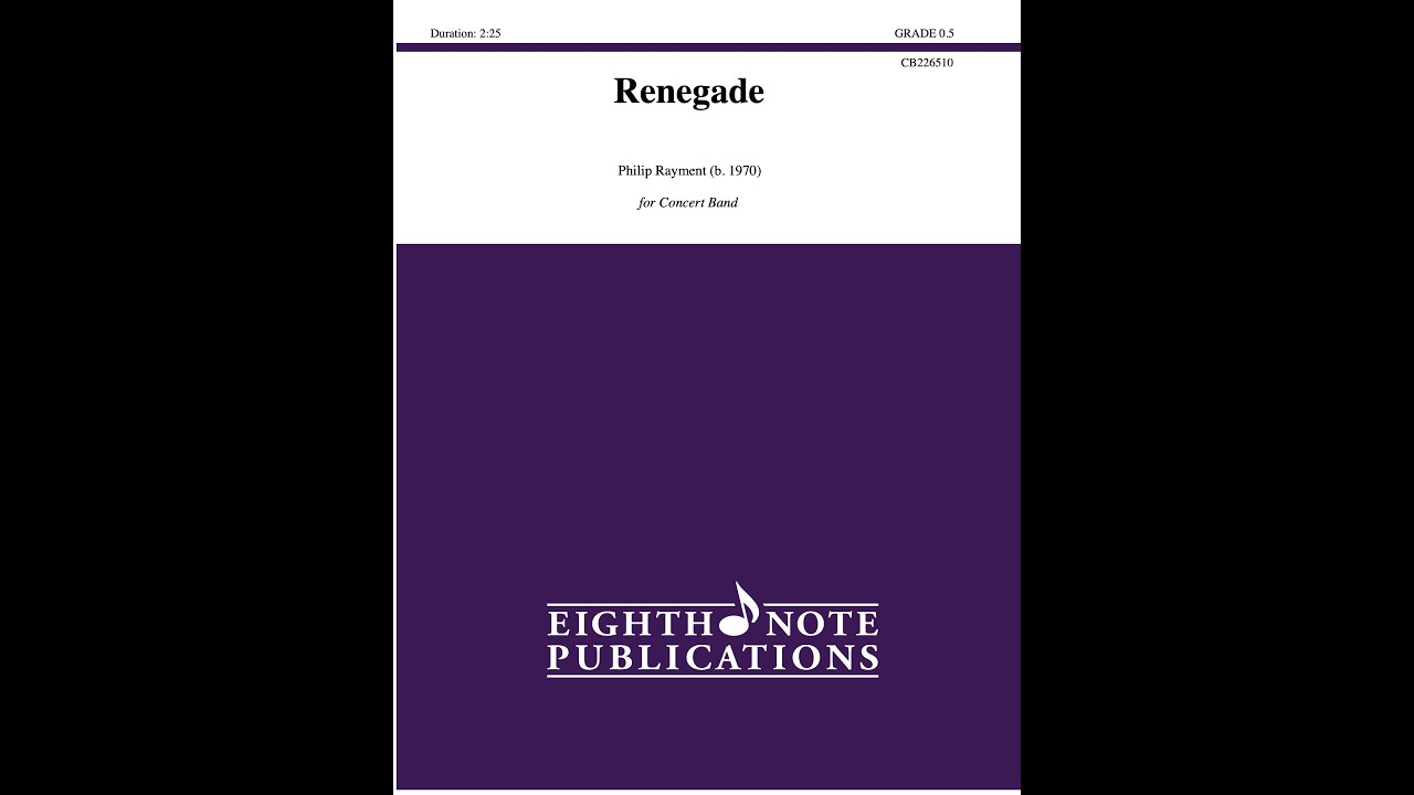 Renegade by Philip Rayment - Grade 0.5