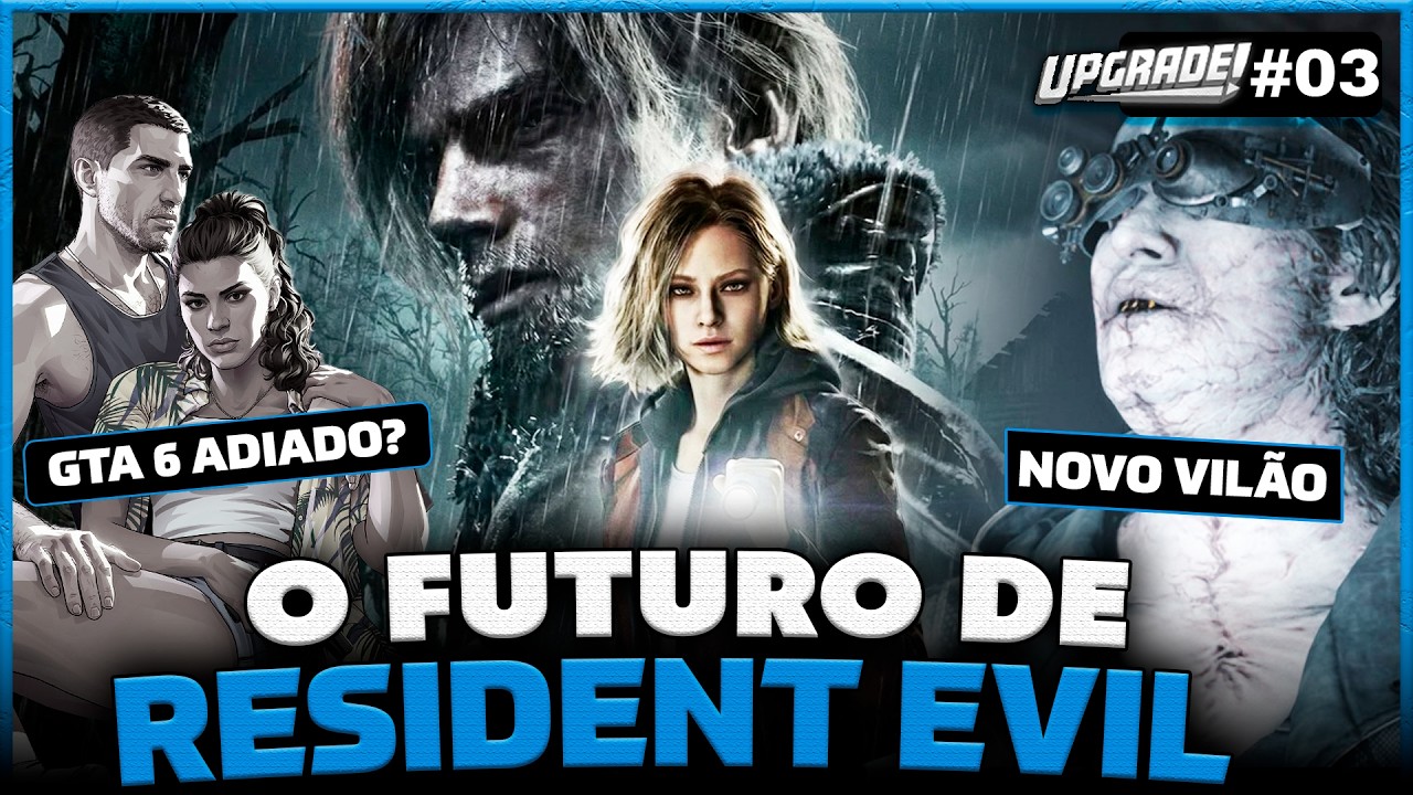 O FIM DE LEON EM RESIDENT EVIL? GTA 6 NÃO SERÁ ADIADO - com ENMYNEST - UPGRADE #03
