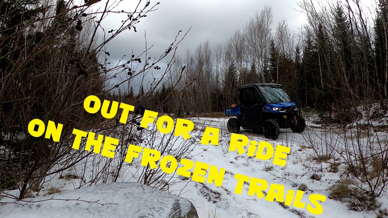 Out For A Ride On The Frozen Trails (Part One)