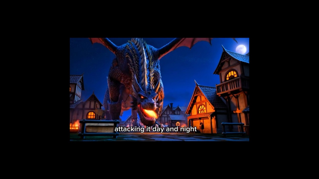 dragon's attack to the village 2#dragon#attack #village