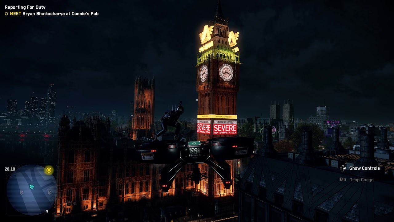 Watch Dogs Legion Fly-Through 4K 60FPS
