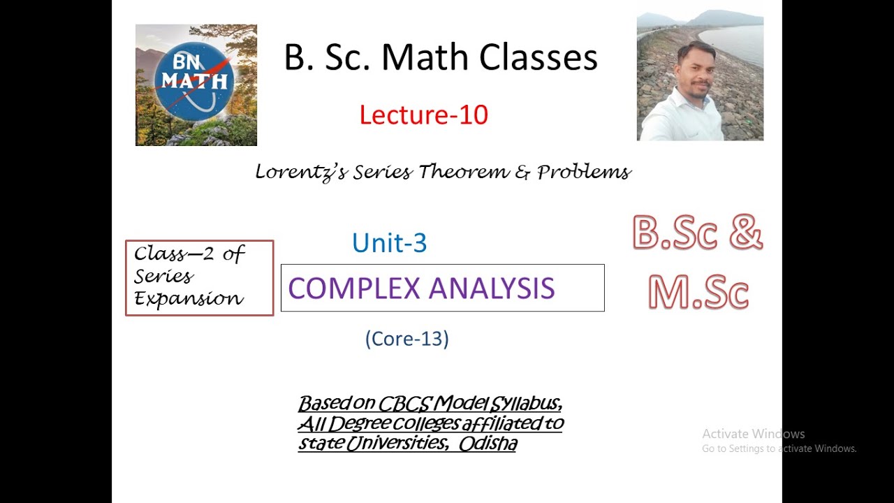 Laurents seies Theorem & Problems In Series Expansion In Complex Analysis