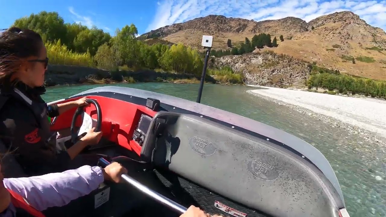 Shotover River Extreme Jet Boat Ride in  Queenstown Adventure