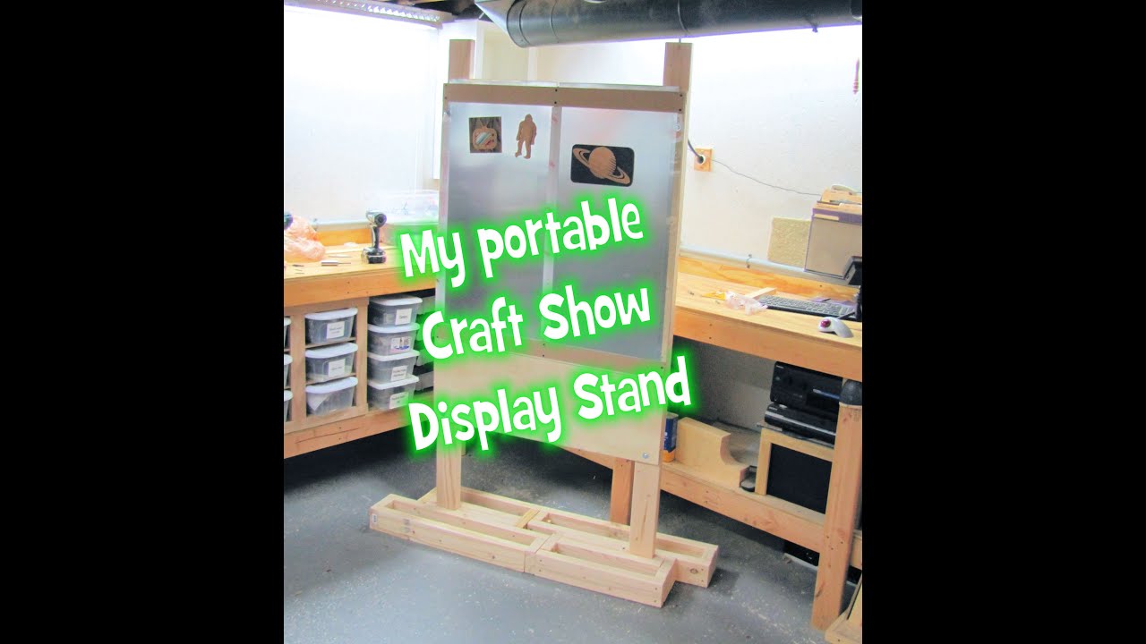 My portable display stand for a craft show