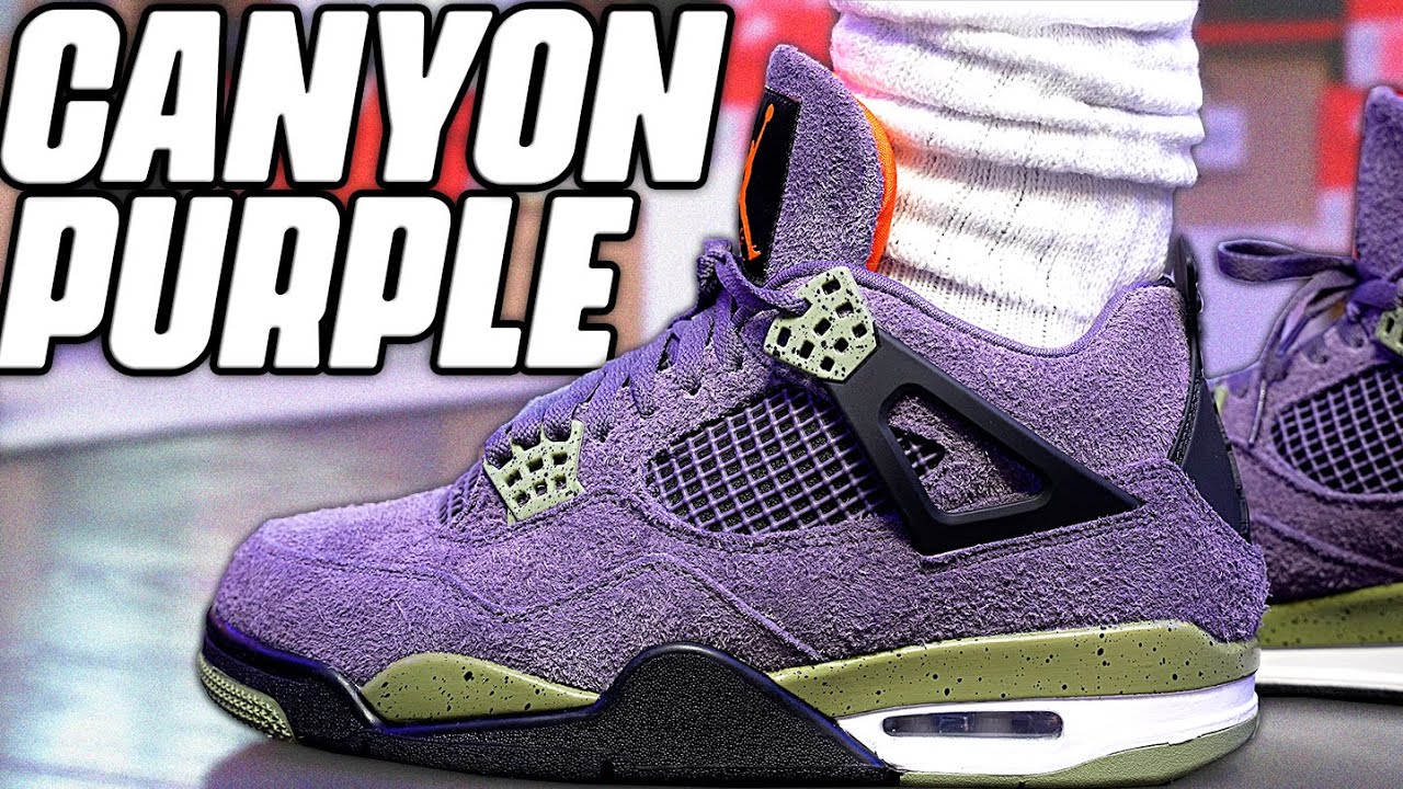COP or NOT ? Air Jordan 4 Canyon Purple Review and On Foot in 4K !