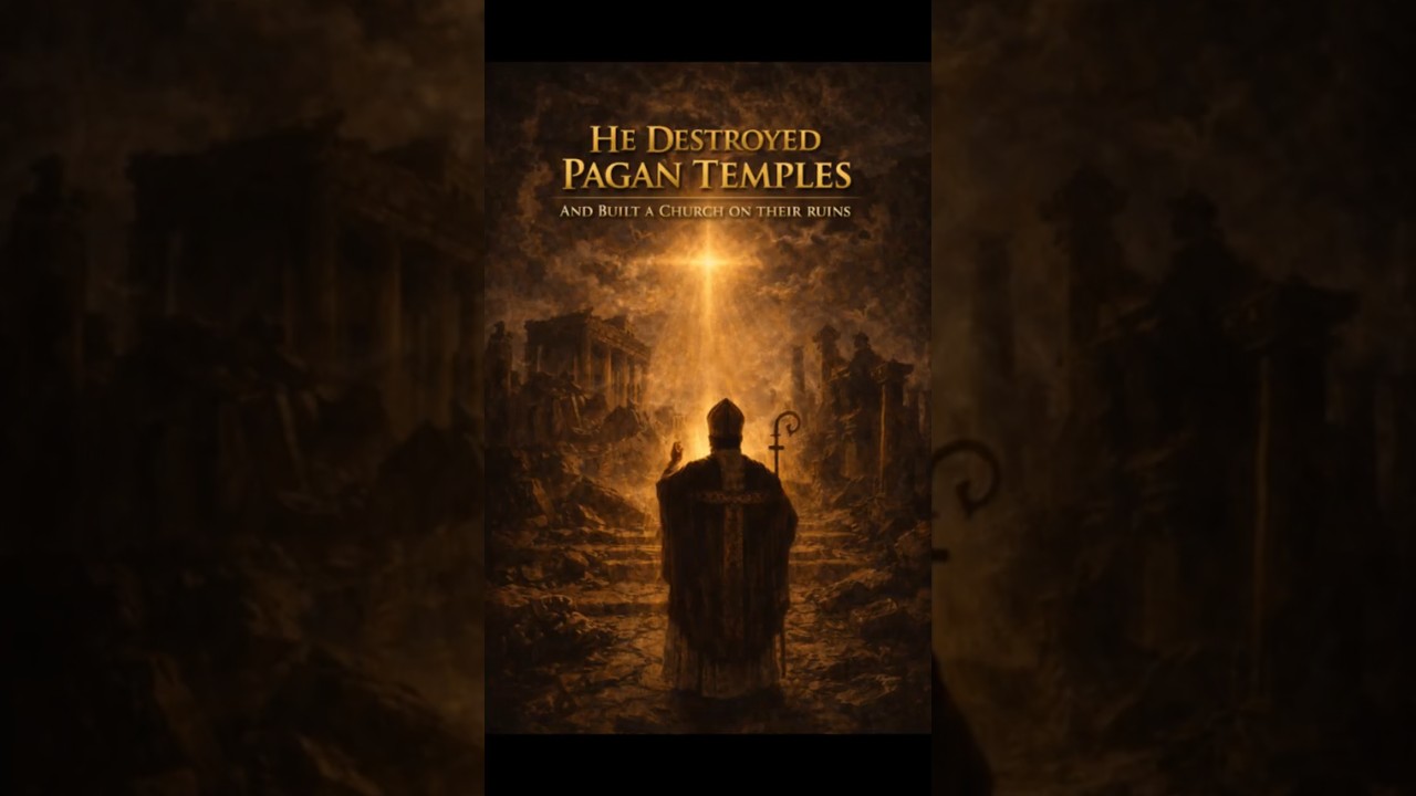 The Bishop Who Destroyed Pagan Temples &mdash; And Built a Church on Their Ruins | #Shorts #ViralShorts