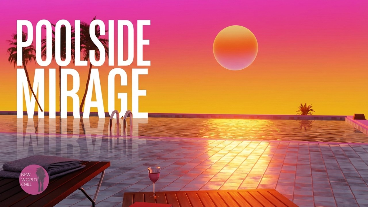 Poolside Mirage — Chill House & Downtempo Sunset Mix | New World Chill