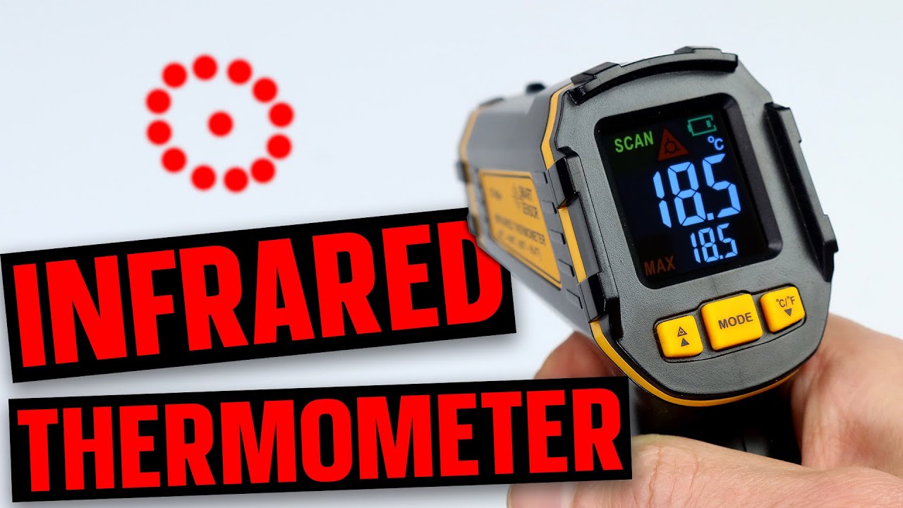Surface Infrared Thermometer Smart Sensor ST490+ Unboxing & Review from Aliexpress + User Manual