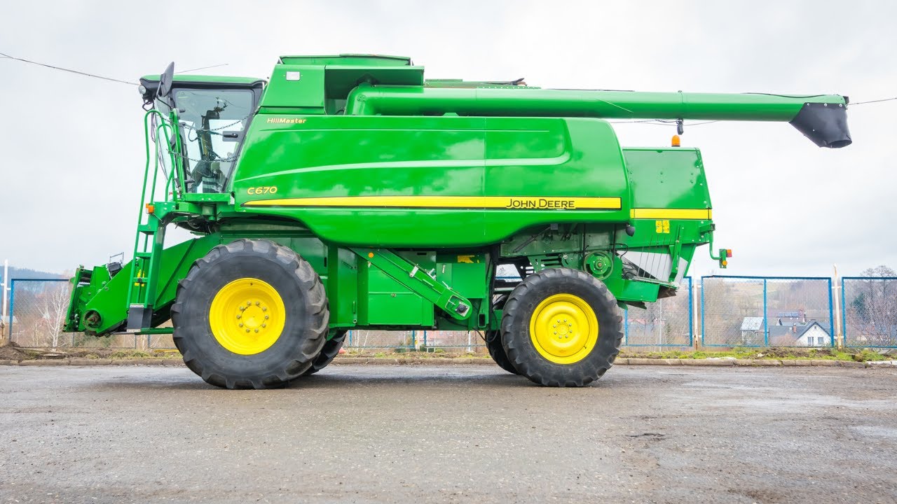 JOHN DEERE C 670 HILLMASTER