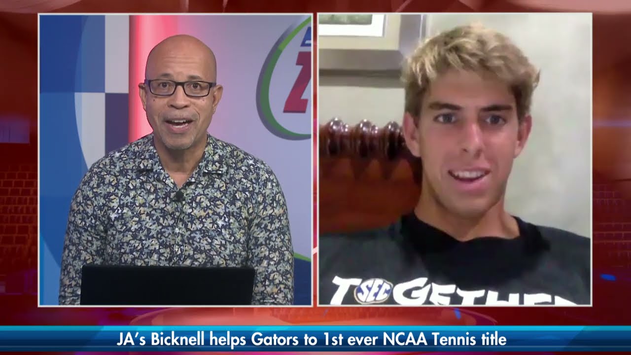JA's Blaise Bicknell finishes NCAA season unbeaten in Singles | SportsMax Zone