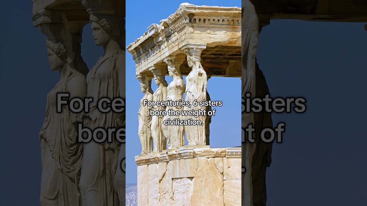 The missing Caryatid sister #history #art