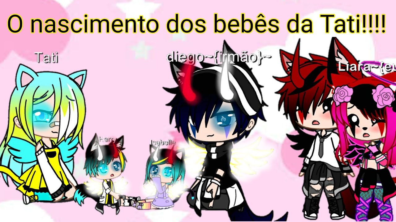 O nascimento dos bebês da Tati / Gacha Club
